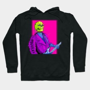 Cyberpunk Rockstar Skull Hoodie